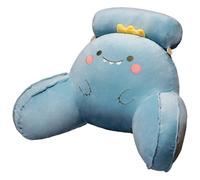 ZTGL Cuscino da Lettura, Lettura Cuscino di Supporto con Braccioli e Collo Staccabile, Cuscini Lettura per Letto, Cuscino Schienale Posteriore per Giocare, Leggere, Guardare la TV D,60×40cm