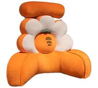 ZTGL Cuscino di Lettura del Letto, Supporto Ergonomico per Collo e Schiena, Cuscino per Schienale, Rivestimento Lavabile, Cuscino Lombare da Lettura per Guardare TV Giocare Lavorare E,65 * 55cm