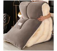 ZTGL Morbida e Caldo Piumone in Pile Sherpa, Coperta Addensare Inverno, Nucleo Consolatore Trapuntata Reversibile, Trapunta in Microfibra, Piumino Fluffy,F,180x200cm(4.0kg)