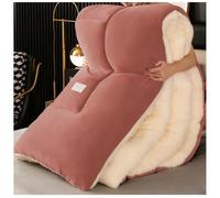 ZTGL Morbida e Caldo Piumone in Pile Sherpa, Coperta Addensare Inverno, Nucleo Consolatore Trapuntata Reversibile, Trapunta in Microfibra, Piumino Fluffy,D,180x200cm(4.0kg)
