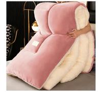 ZTGL Morbida e Caldo Piumone in Pile Sherpa, Coperta Addensare Inverno, Nucleo Consolatore Trapuntata Reversibile, Trapunta in Microfibra, Piumino Fluffy,B,150x200cm(4.0kg)