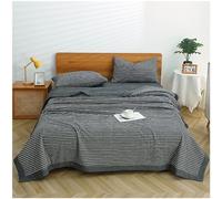 ZTGL Piumino Estivo per Letto Singolo/Matrimoniale, Trapunta in Cotone Naturale, Leggero Estivo Piumone Trapuntato Morbido e Traspirante per Tutte Le Stagioni,A,200x230cm