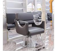 ZTGL Poltrona da Parrucchierecon Idraulica Moderna per Parrucchieri - Sedia da Barbier, Regolazione in Altezza, 360° Girevole, Arredamento Professionale per Saloni di Barbieri,Dark Gray #3