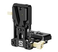 ZTIANFOTO ZGCINE VR-KIT4 - Supporto per batteria a V con chiusura rapida Arca-Swiss, accesso a schermo pieghevole e design pieghevole, piastra per montaggio a V per dispositivi mobili