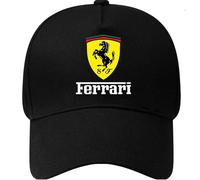 ZTLQ Cappello da Baseball per Auto per Ferrari, Cotone Baseball cap Cappello da Baseball da Uomo Cappellino Regolabile Cappellino da Baseball Accessori,D