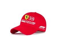 ZTLQ Cappello da Baseball per Auto per Ferrari Portofino,Cotone Baseball cap Cappello da Baseball da Uomo Cappellino Regolabile Cappellino da Baseball Accessori,Red