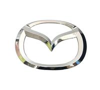 ZTLQ Kit di Sostituzione Emblema Anteriore e Posteriore per Mazda 6 Combi GH 2007-2010,Emblema Distintivo Adesivo 3D in Metallo per Corpo Emblema Stemmi in Metallo e Auto Emblema,Just Rear Logo