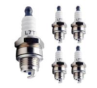 Ztolbriy 5 Pezzi Candela L7T per NGK BPMR7A Bosch WSR6F Champion CJ8 Stihl Husqvarna Candele di Accensione Affidabili per Motosega Tosaerba Decespugliatore Giardino