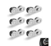 Ztolbriy 6 Maglie Rapide per Catene a 9 Velocità - Compatibili con i Sistemi di per Shimano e SRAM | Acciaio Inossidabile di Alta Qualità