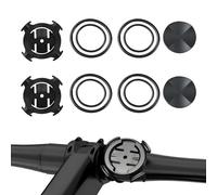 Ztolbriy Supporto Computer Bici per Garmin GPS, 2 Pezzi, Attacco Manubrio Universale Compatibile con Edge 200/500/510/520/800/810/1000, iGPSPORT iGS50/iGS618, Blackbird BB10/BB10S, XOSS G/G+