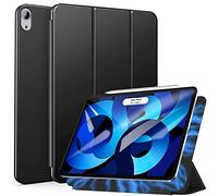 ZtotopCases Cover per iPad Air 5 10,9 Pollice 2022/iPad Air 4 10.9 Pollice 2020, Ultra Sottile Leggero Smart Custodia con Indietro Magnetico, Funzione Wake/Sleep Automatica per iPad Pro 11 2018, Nero
