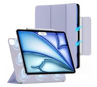 ZtotopCases Custodia per iPad Air 13 Pollici 2025/2024(M3/M2) & iPad Pro 12,9 2022/2021/2020,Custodia Protettiva con Supporto Magnetico Potente, Ultra Sottile,con Auto Sveglia/Sonno,Viola