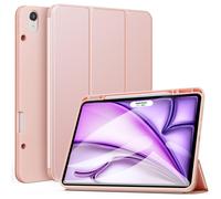 ZtotopCases for iPad Air 13 Inch (M2) Case/iPad Pro 12.9 3rd Generation 2018 with Pencil Holder Lightweight Slim Soft TPU Back Trifold Smart Cover wit