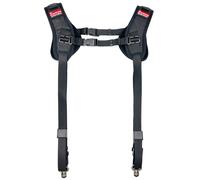 ztowoto Camera Shoulder Double Strap Harness Quick Release Adjustable Dual Camera Tether Strap with Safety Tether and Lens Cleaning Cloth fo