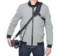 ztowoto Cinturino per fotocamera Tracolla regolabile e comoda da collo con cordino di sicurezza e panno per la pulizia dell'obiettivo per fotocamera DSLR SLR