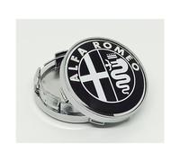 ztpato 4 Pezzi ABS Coprimozzi Coprimozzo,per Alfa Romeo Giulietta 145 146 147 155 156 159 164 166 57mm Coprimozzo Centro Ruota Pneumatici Auto,Tappi Ruote Impermeabile Accessori