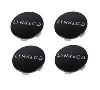 ztpato 4 Pezzi ABS Coprimozzi Coprimozzo,per Lynk&Co 01 02 03 04 05 06 07 08 09 60mm Coprimozzo Centro Ruota Pneumatici Auto,Tappi Ruote Impermeabile Accessori,A-Black