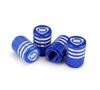 ztpato 4 Pezzi Tappi Valvole Auto,per Lancia ypsilon Delta Nera thema Phedra Valvola a Prova di Perdita Foca Auto Pneumatici Valvole Decorare Accessori,D-Blue
