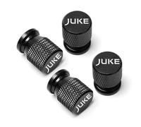 ztpato 4 Pezzi Tappi Valvole Auto,per NIS-San Juke Valvola a Prova di Perdita Foca Auto Pneumatici Valvole Decorare Accessori,A-Black