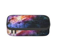 ZTPOWQA Astuccio con stampa galassia nell'universo, funzionale, elegante, per adolescenti, ragazze, adulti, scuola, università, uso quotidiano