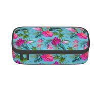 ZTPOWQA Astuccio con stampa Hello Hawaii, funzionale, elegante, per adolescenti, ragazze, adulti, scuola, università, uso quotidiano