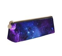 ZTPOWQA Astuccio per ragazzi con stampa spaziale della galassia dell'universo della galassia grande capacità borsa organizer per la scuola essenziale quotidiana