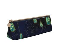 ZTPOWQA Bella bottiglia sotto il cielo notturno stampa adolescenti astuccio grande capacità borsa organizer per scuola necessità quotidiane