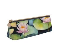 ZTPOWQA Black Lily Pad Stampa Adolescenti Astuccio Grande Capacità Alta Organizzatore Borsa Scuola Daily Essentials
