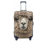 ZTPOWQA I Love Alpacas - Custodia universale estensibile per valigia, accessorio da viaggio, Nero , XL, Bagaglio a mano