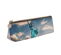 ZTPOWQA New York Statua della Libertà Stampa Adolescenti Astuccio Grande Capacità Borsa Alta Organizzazione Scuola Forniture Quotidiane
