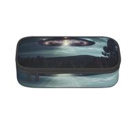 ZTPOWQA UFO at Night - Astuccio funzionale ed elegante, per adolescenti, ragazze, adulti, scuola, università, uso quotidiano