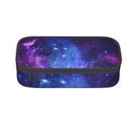 ZTPOWQA Universo Galaxy Star Space Print Astuccio Funzionale Elegante Adolescenti Ragazze Adulti Scuola College Uso quotidiano