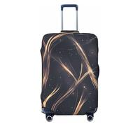 ZTPOWQA You are Magical Stampa Lavabile Valigia Copertura Personalizzata Bagagli Protector Viaggio Elastico Anti Graffio, Nero , S