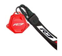 ZTQLIJQF Portachiavi Custodia Protettiva per Yama&HA YZF-R7 YZFR7 2024 2022 Custodia Protettiva per Chiave Moto Borsette Protezione Portachiavi Portachiavi(Red2)