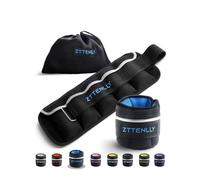 ZTTEN | Cavigliere/Pesi Polsi Regolabili 0.9-4.5kg - Cotone Lucido & Neoprene con Grip Antiscivolo, per Fitness, Jogging, Riabilitazione - Adulti/Bambini
