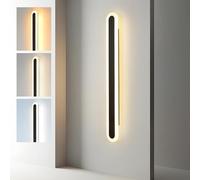 ZTWLEED 22W Lunga Applique da Parete LED Interno,3 Temperature di Colore