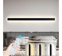 ZTWLEED 38W/100CM Applique da Parete LED Dimmerabile con Telecomando