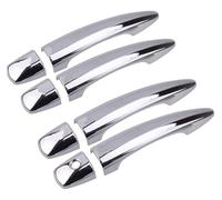 ZTZHVNVGK anteriore sinistro maniglia esterna PER N&Issan PER Qashqai J12 2021-2023 Asivi Maniglie Lle Portiere Fibra Carbonio Cromate Per Auto(2,A)