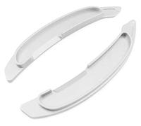 ZTZHVNVGK Leva Cambio al Volante per M&Itsubishi per Lancer 2 Pezzi Estensione Cambio Volante Ll'auto Paddle Shift Paddles Accessori Assistenza Rapida(Silver)