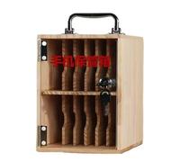 ZTZTZ Mobiletto portacellulare portatile in legno con serratura - Scatola for aule for scuole, uffici e sale conferenze(219 * 163 * 210MM)