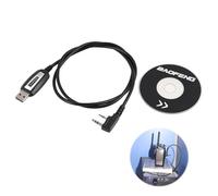 Zuahaly Cavo Di Programmazione Compatibile Con UV-5R, 5RA, 5R Plus, 5RE, UV3R Plus, BF-888S, 5R EX, 5RX3 - Cavo USB Per Trasferimento Dati E Configurazione Facile Degli Apparati Cavo Programmazione