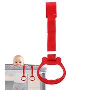 Zuasdvnk Anelli per box per trazioni - Aiutante per la culla e la culla, colorati, accessori per box, strumento di pratica per aiutare il bambino a stare in piedi, camminare
