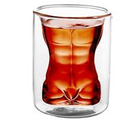 Zuasdvnk Bicchieri da vino a forma di corpo,Bicchieri da shot a forma di corpo,Bicchieri da bere chiari - Bicchieri per bevande per viaggi serali sul posto di lavoro, bicchieri da bar per bar per