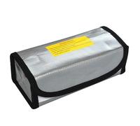 Zuasdvnk Borsa per la conservazione della batteria, ignifuga, impermeabile, custodia per il trasporto, custodia protettiva per casa, uso quotidiano, campeggio, uscite