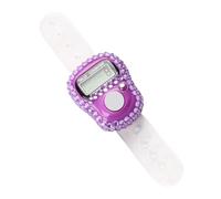 Zuasdvnk Contatore delle dimensioni delle dita, contatore delle dita clicker, schermo LCD, contatore clicker, anello di mano per registrare il grembo per riavviare l'anello di conto della mano per un