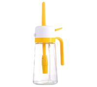 Zuasdvnk Contenitore Olio Cucina, Accessorio con Pennello per Dispenser Olio, Contenitore Aceto Utensile Cucina per Preparazione Alimenti Condimenti Insalate Cottura alla Griglia