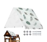 Zuasdvnk Copertura per altalena esterna, Sostituzione del bastone da gioco,Swing Set TARP Sostituzione - per pergolati leggeri resistenti ai raggi UV per cortile, giungla,