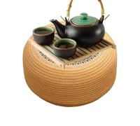 Zuasdvnk da pavimento | Cuscini in velluto a coste imbottiti per soggiorno - Materiale traspirante ecologico della pelle in paglia imbottito artigianale per soggiorno ufficio relax e seduta al