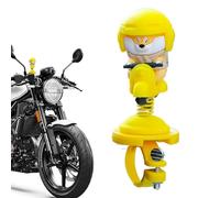 Zuasdvnk Elektromykling - Rimorchio per manubrio da ciclismo, Jumping Creative Shaking Anime Doll cane dolce | Saltare giocattoli primaverili, decorazioni per scooter per equitazione, scooter