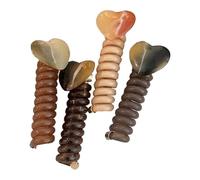 Zuasdvnk Fasce per capelli in per capelli spessi, legami per capelli sottili,Supporto per code arrotolate senza - Filo flessibile 4x Set di fili per spessi sottili